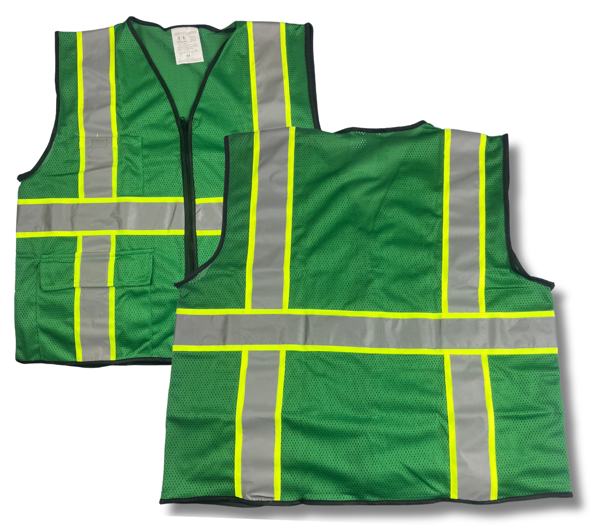 Forest Green Safety Vest, M  - SF-MEDIUM