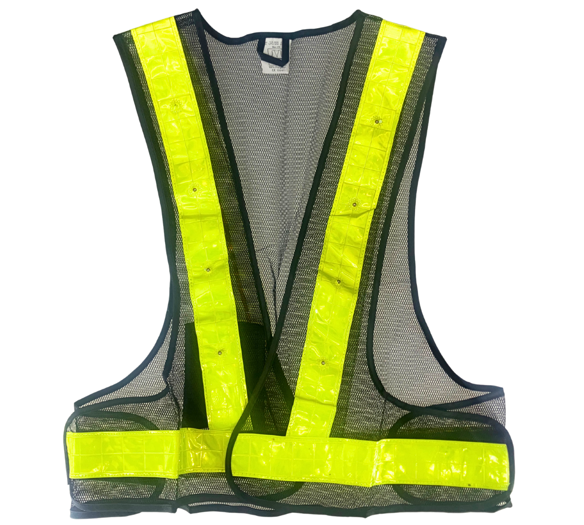 Black Lighted Safety Vest - SW-18347
