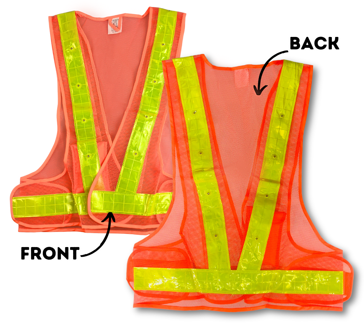 LED Flashing Safety Vest  - SF-22223