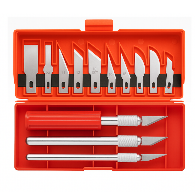 17 Piece Hobby Knife Set - PL-21600