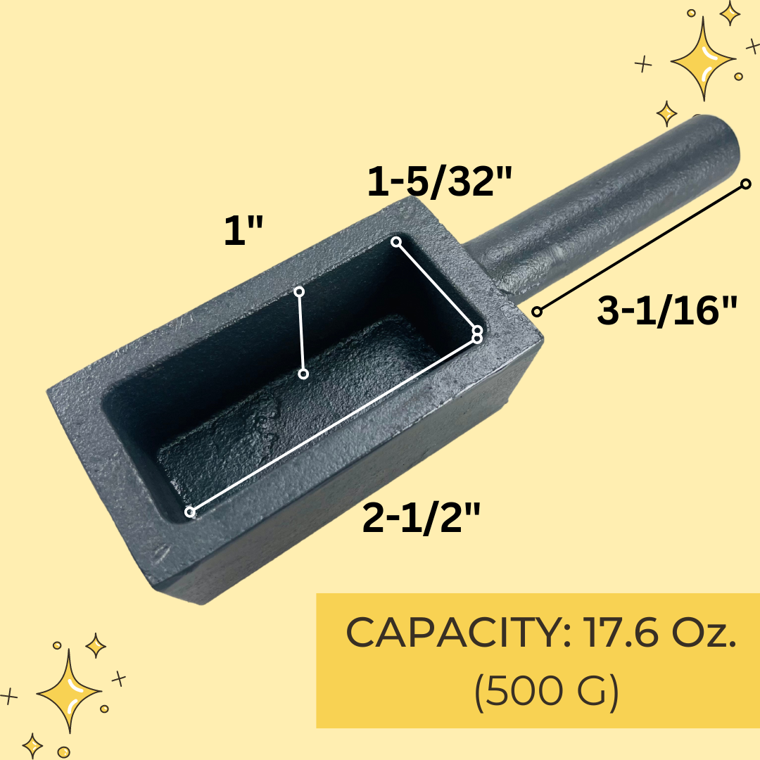 500GM Capacity Open Ingot Mold  - TJ-29348