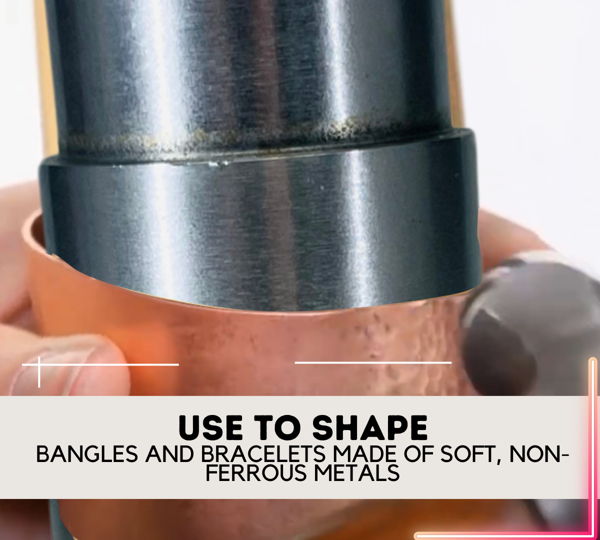 4 Tiered Bangle Bracelet Heavy Steel Mandrel  - TJ-17108