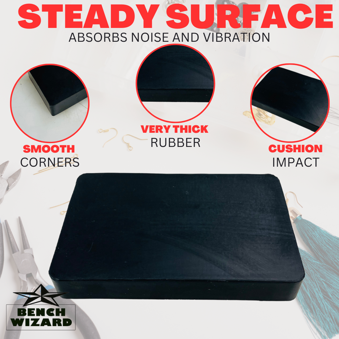6" x 4" Rubber Block | Work Surface