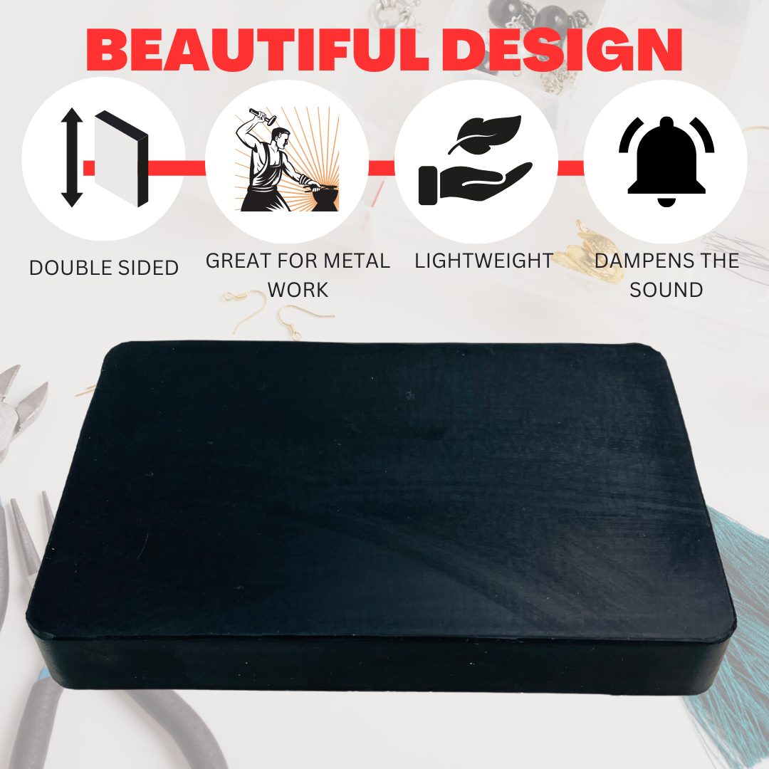 6" x 4" Rubber Block | Work Surface