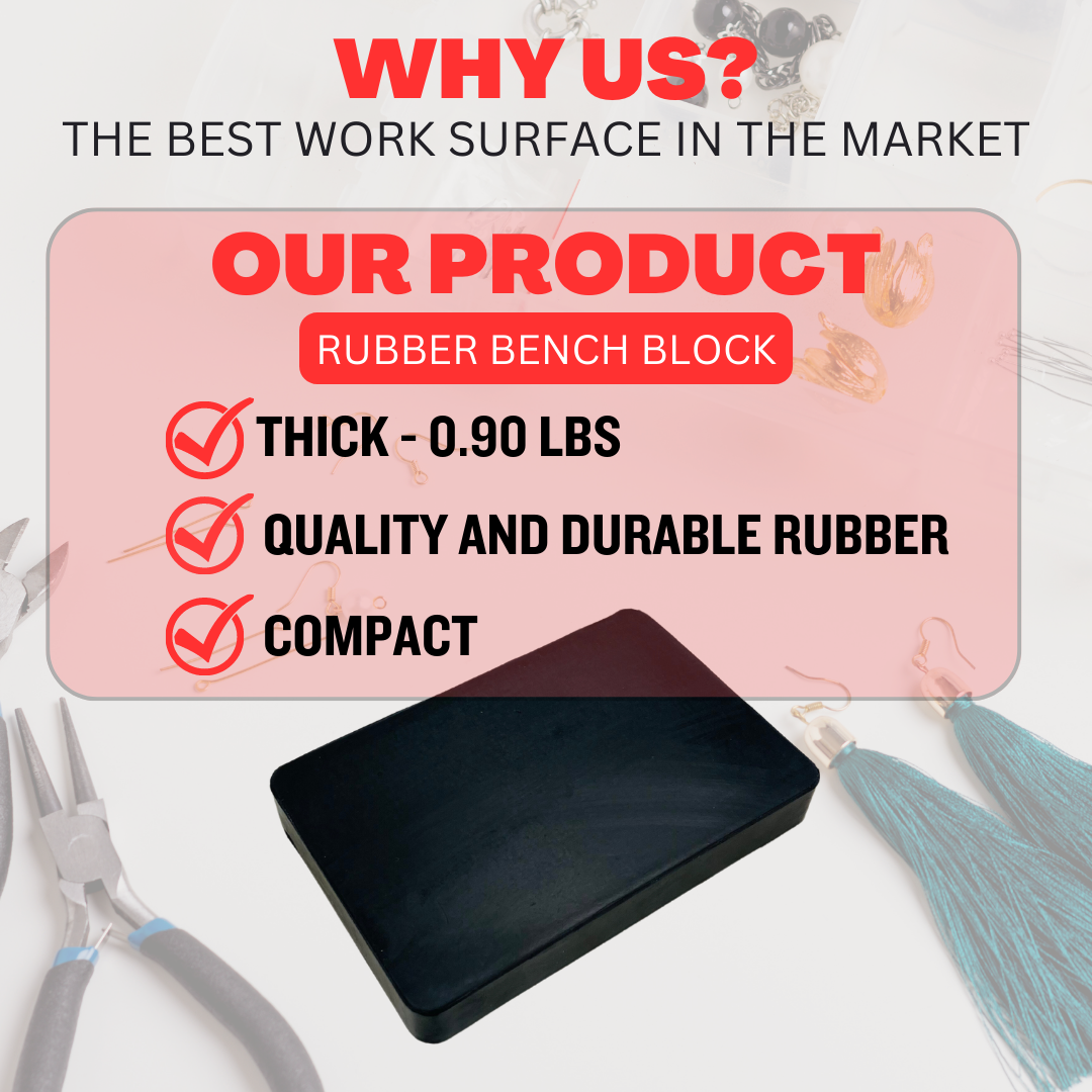 6" x 4" Rubber Block | Work Surface