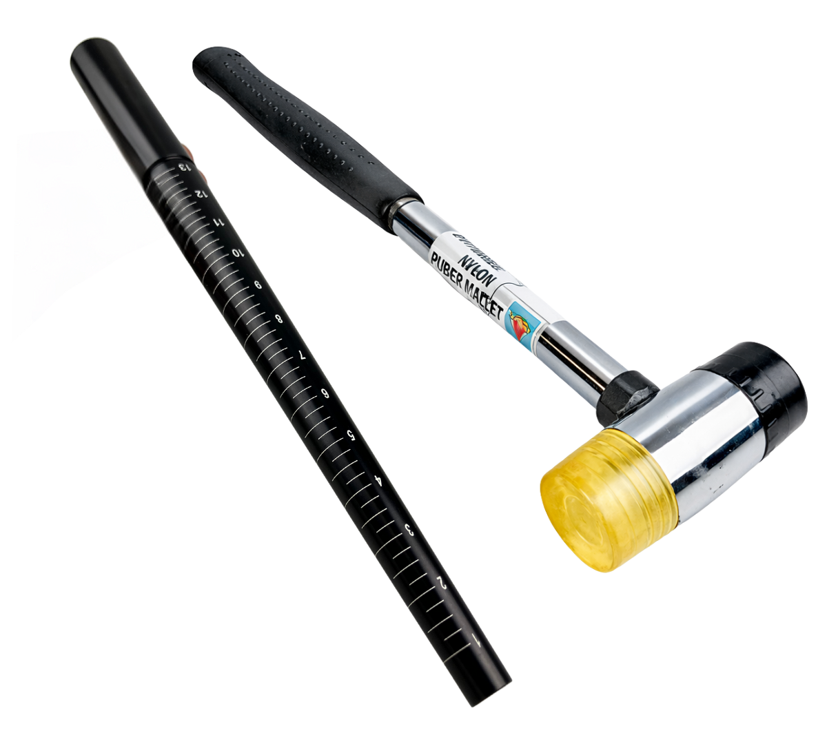 Jewelry Ring Forming & Bench Work Tool Kit — Ring Mandrel + Dual-Head Utility Hammer