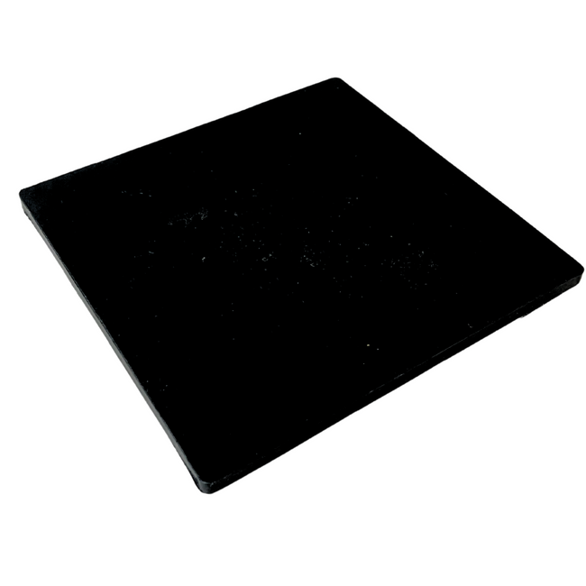 5.75 x 5.75" Rubber Block Work Surface | Absorbs Noise and Vibration || Great for Jewelry Making, Hobbyists, Craftsmen