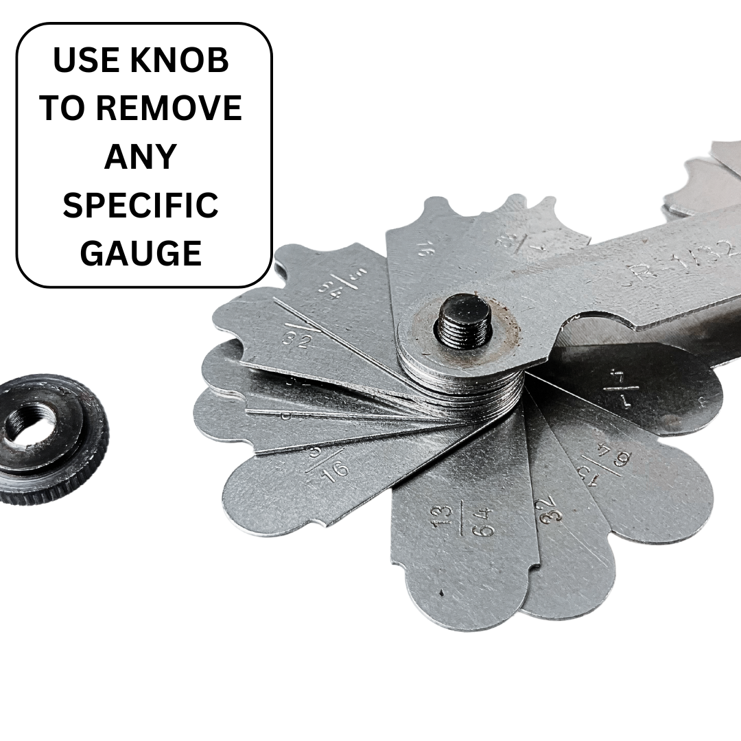 30 Blade Radius Gauge - Concave &Convex Shapes (SAE Only)  - TM-25001