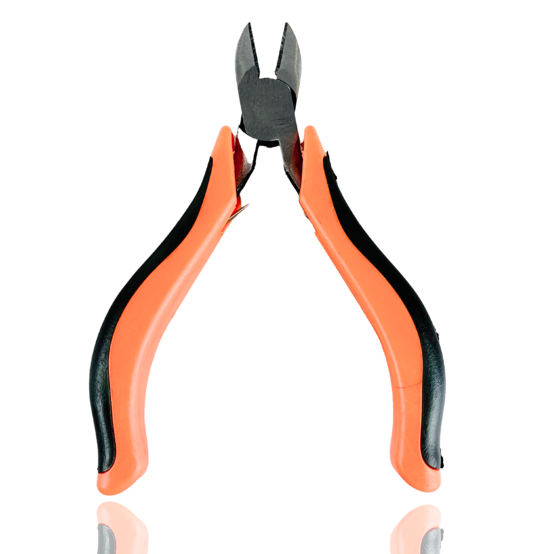 3 Piece 4.5" Mini Lineman Pliers Set – Long Nose, Linesman & Side Cutter with Comfort Grip Handles