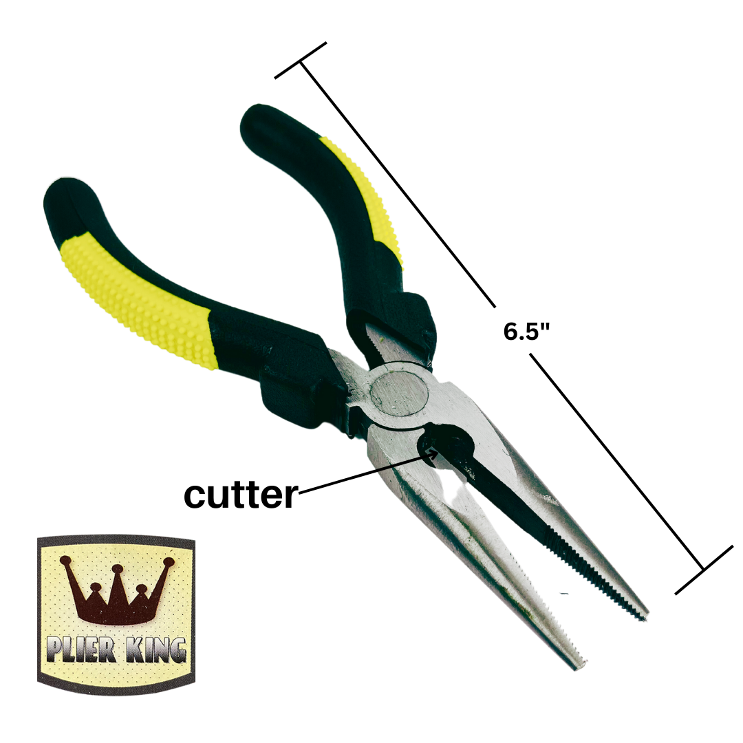 2 Piece 6 Inch Drop Forged Side Cutter and Long Nose Pliers  - TP-91015