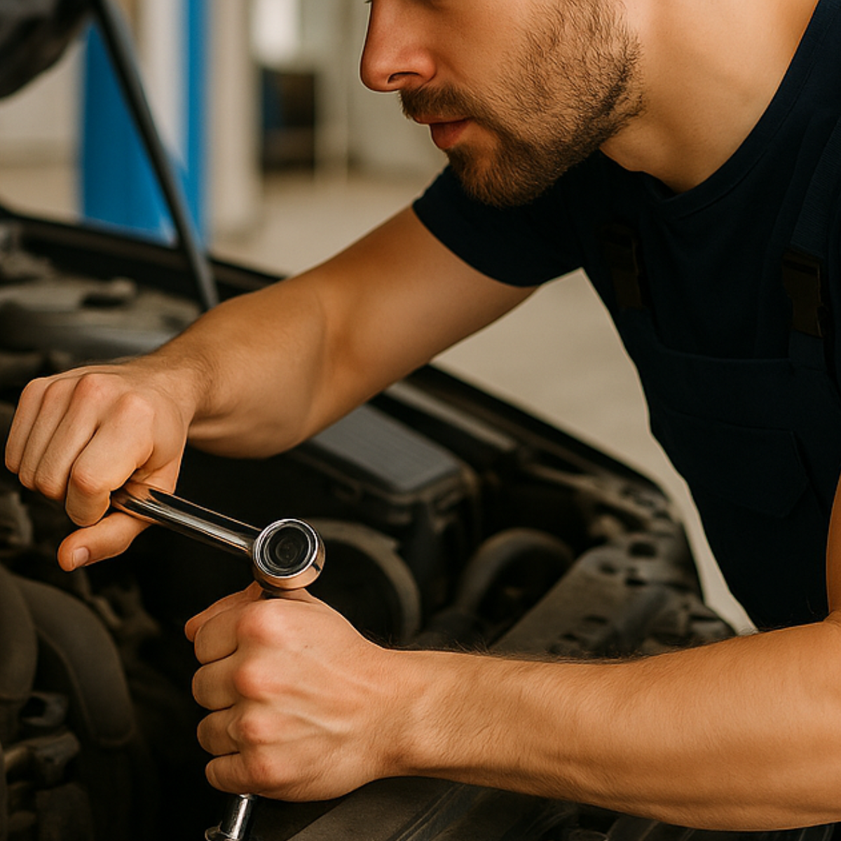 40 Pc 3/8, 1/4 Inch Drive SAE and MM Socket Set  - TP-02340