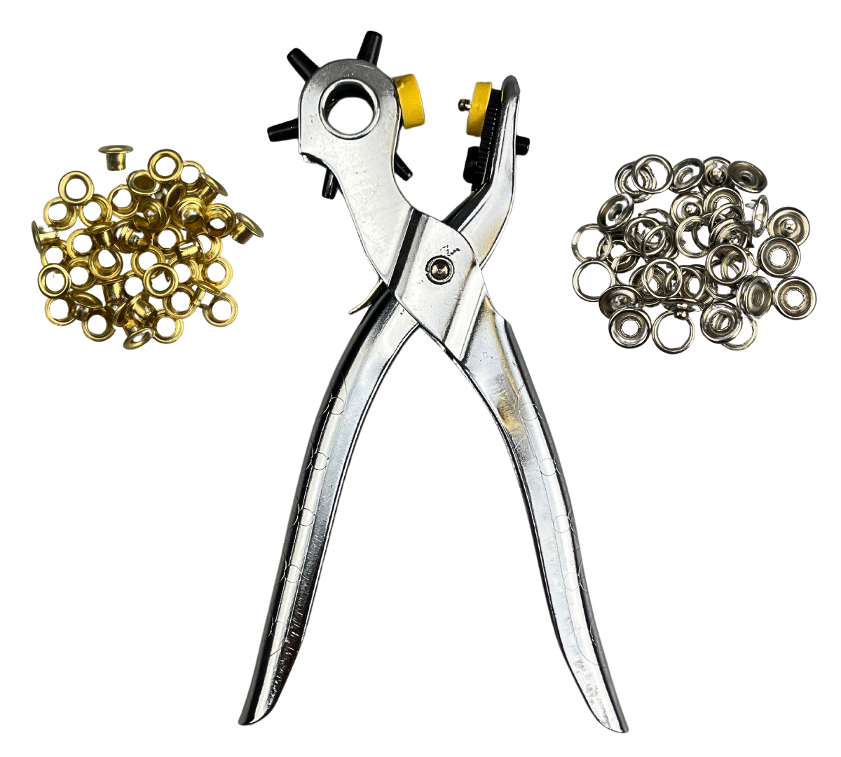 3-In-1 Plier with Hole Puncher, Snap Tool & Eyelet Maker  - TP-83106