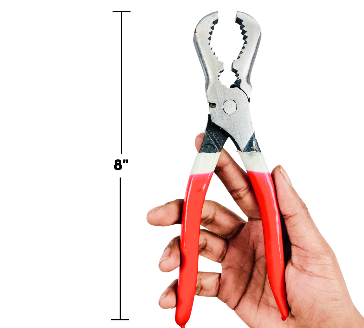 8" Round Nose Gas Pliers Wrench