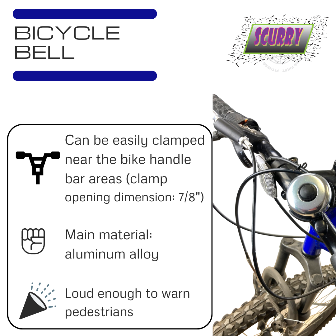 Classic Bicycle Bell (Pack of: 2) - TW-03161-Z02