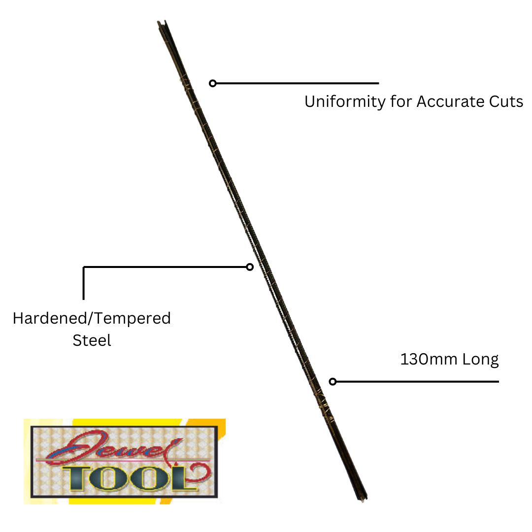 Jeweler’s Precision Cutting & Bench Kit — Adjustable Saw Frame + 144-Piece Saw Blades & Bench Anvil