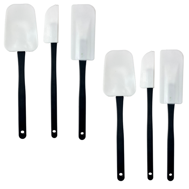 3 Piece Multi-Shape Dessert Spatula Set (Pack of: 2) - U-00035-Z02