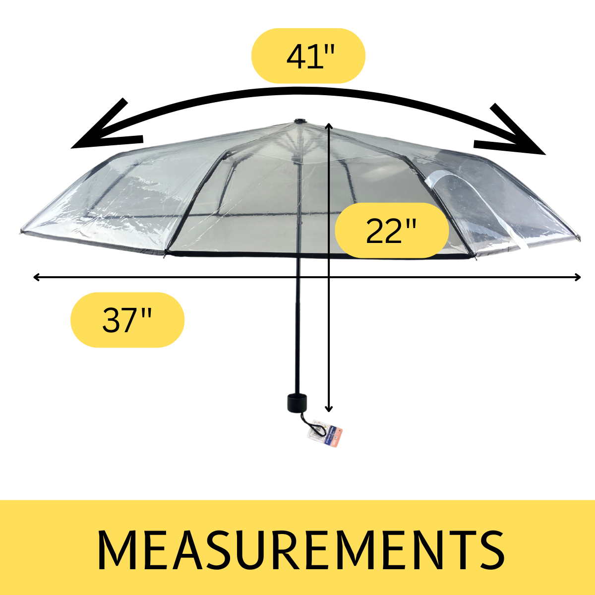 Clear Folding Umbrella