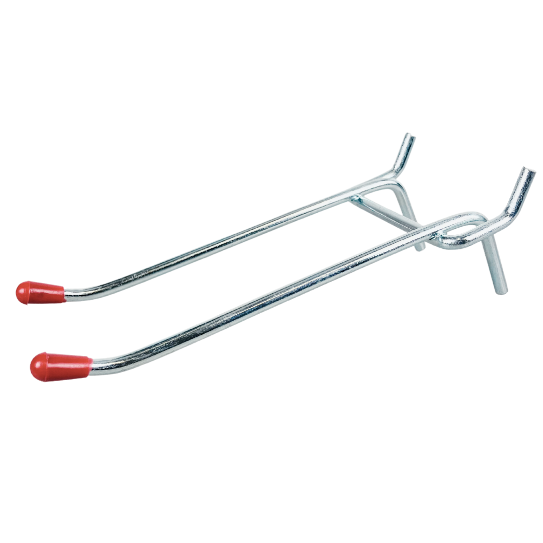 4 Pc. 4" Double Prong Hooks  - HW-20044