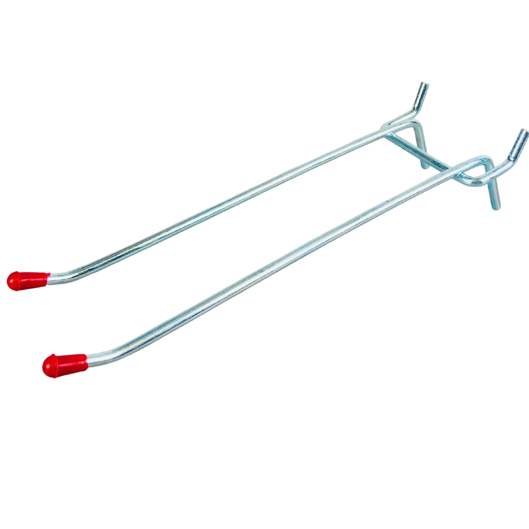 4 Piece Set of Double Prong Peg Hooks  - HW-20064