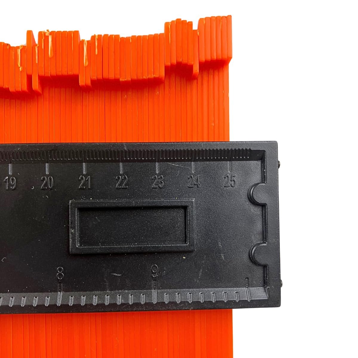 PRECISE 10 inch Contour Gauge for Precise Tracing, Orange