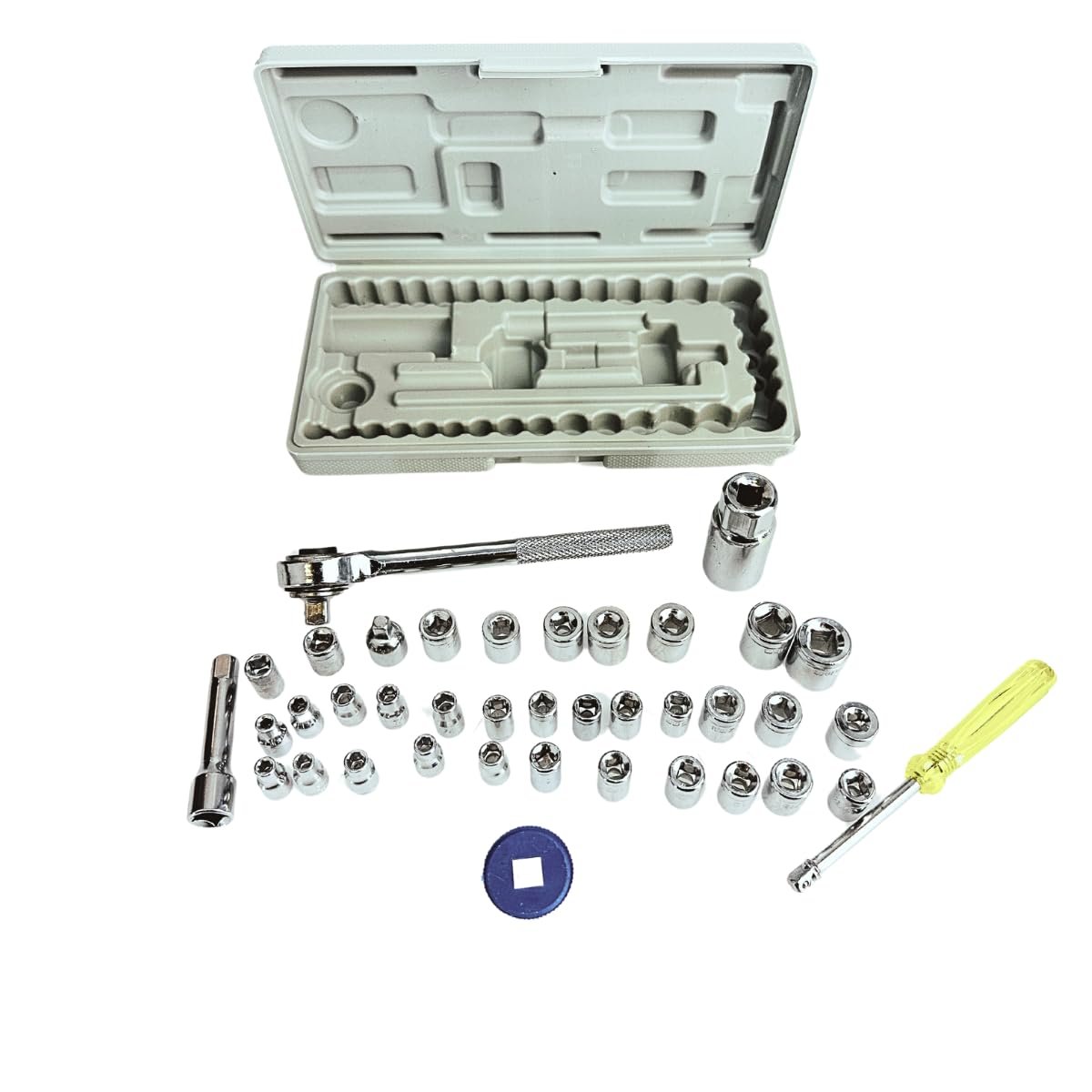 ATC 40-Piece 1/4" & 3/8" Drive Socket Set with Spark Plug Socket