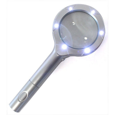 2.25X Illuminated Hand-Held Magnifier - MG-07616 - ToolUSA