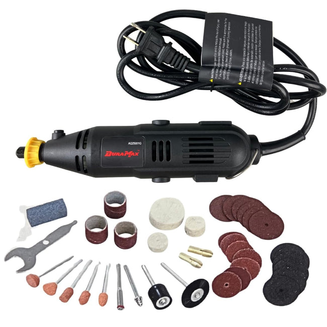 ATC 40 Pieces Variable Speed Rotary Tool | Polishing Wheels, Cut-off Wheels, Grinding Stone | Case Included
