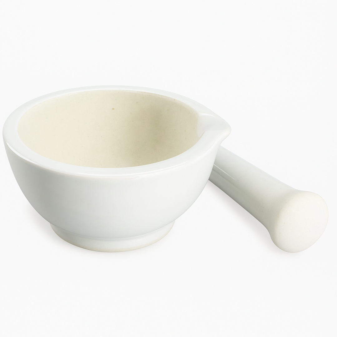 Ceramic Bowl and Pestle  - TJ01-02212