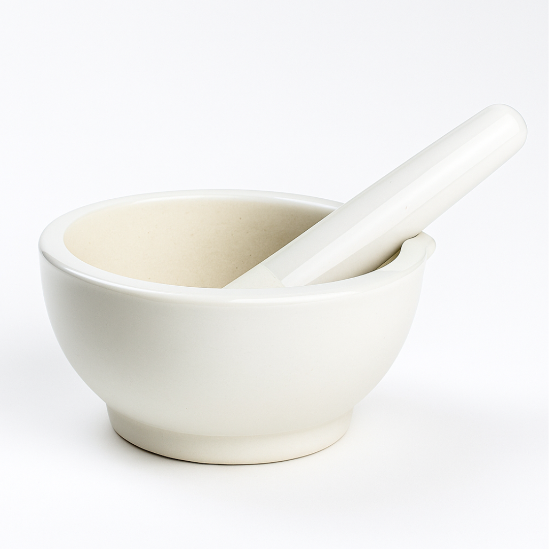 Ceramic Bowl and Pestle  - TJ01-02212