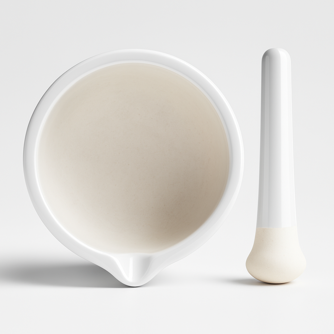 Ceramic Bowl and Pestle  - TJ01-02212