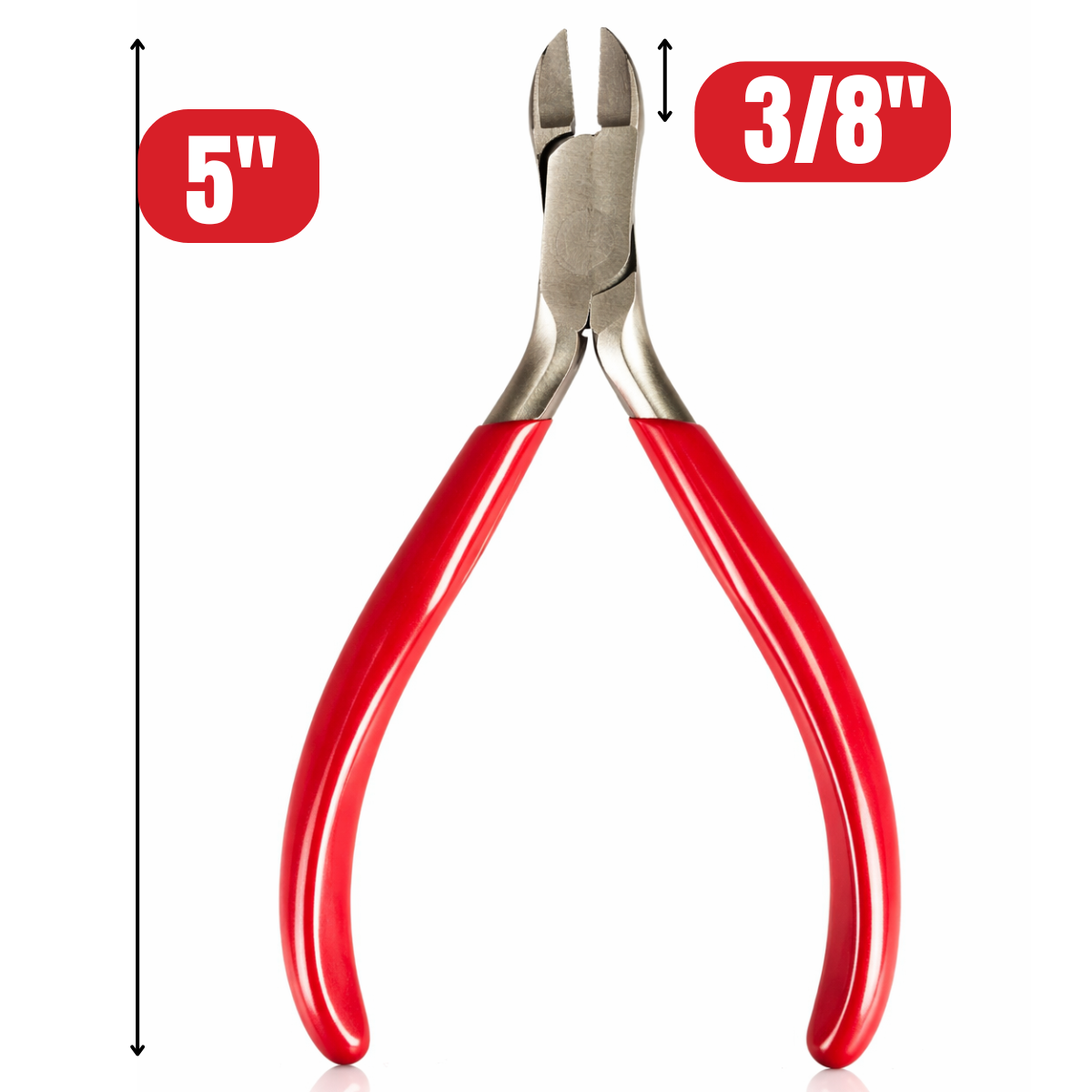 5" Stainless Steel Jewelry Tool Set | Chain Nose Pliers + Side Cutter | Box Joint Precision Tools for Jewelry Making, Beading, Wire Wrapping & DIY Crafts