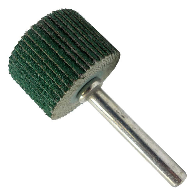 1" Flap Disc Sanding Drum - 1/4" Shank (Pack of: 2) - TJ04-04889-Z02 - ToolUSA