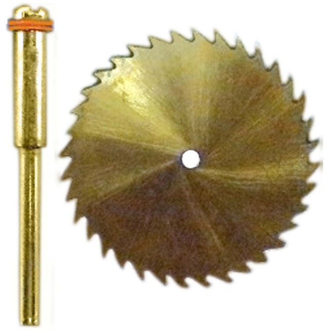 1" Steel High Speed Saw Cutter On 1/8" Shank (Pack of: 2) - TJ04-04722-Z02 - ToolUSA