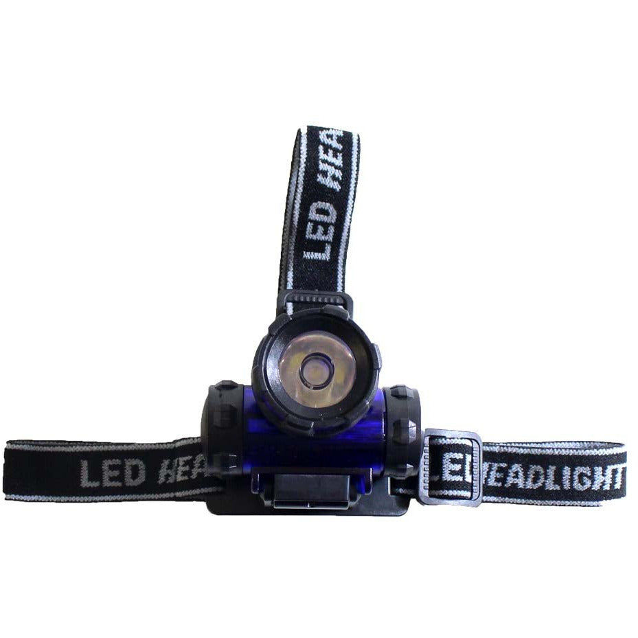 1 Watt Headlamp with Adjustable Strap & Swivel Light - LKCO-42800 - ToolUSA