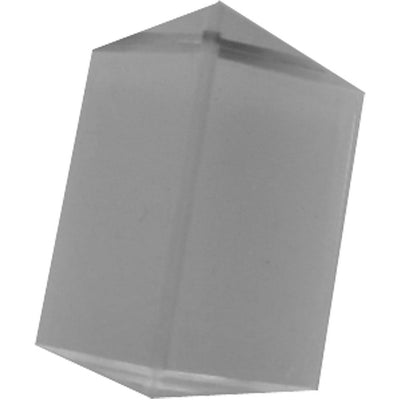 1" x 1" Optical Glass Triangular Prism - For Educational or Photography Use - PP-17739 - ToolUSA