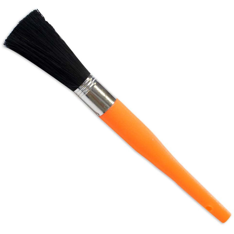 10-1/2 Inch Cleaning Brush, 3-Inch Long Nylon Bristles - TZ6315-YH - ToolUSA