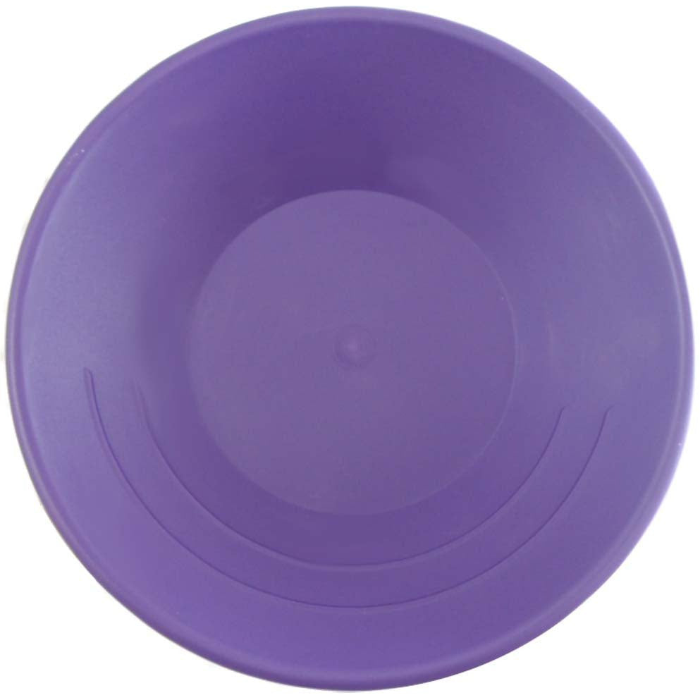 10 Inch Violet Plastic Gold Miner's Pan - TJ-30635 - ToolUSA