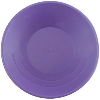 10 Inch Violet Plastic Gold Miner's Pan - TJ-30635 - ToolUSA