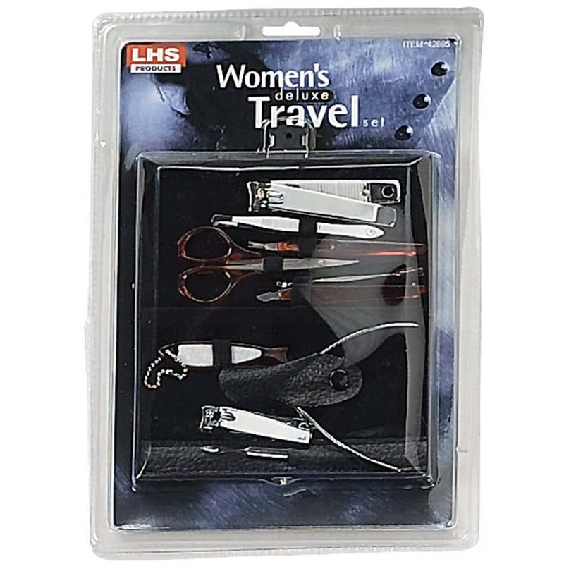 10 Piece Manicure Set in a Travel Case - B-08411 - ToolUSA