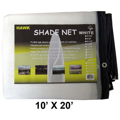 10 X 20 Foot White Sunshade Net - TSW-41020 - ToolUSA