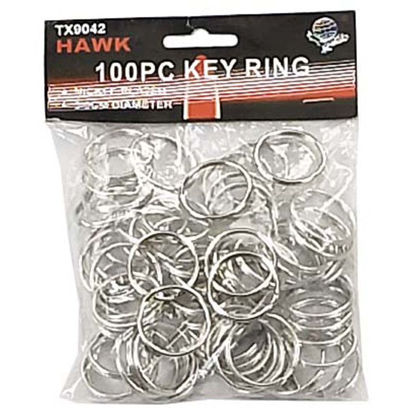 100 Piece Key Ring Set - HW-99042 - ToolUSA