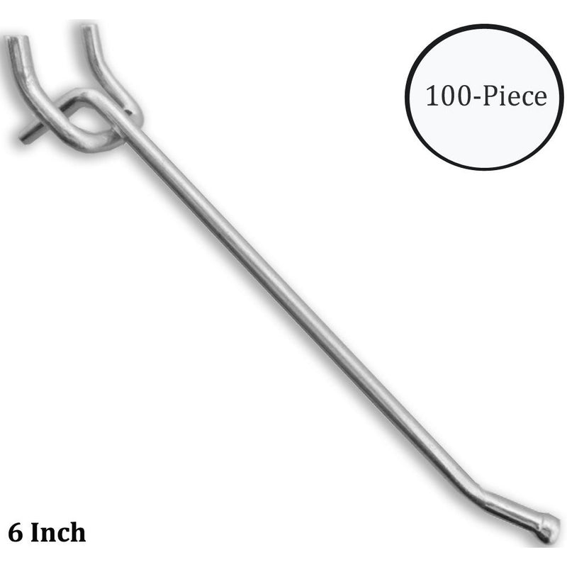100 Piece Pegboard Hooks - ToolUSA