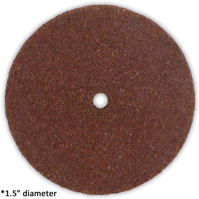 100 Piece Rubber Cut-Off Wheels - TJ03-81211 - ToolUSA