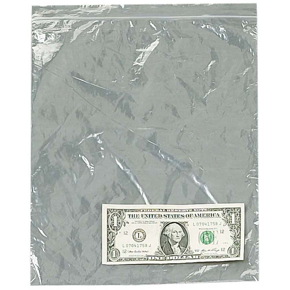1000 Count Plastic Resealable Bags - 10x12 Inch - PLS-41012 - ToolUSA