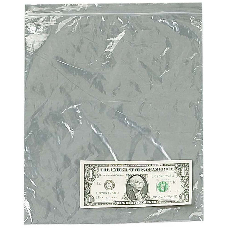 1000 Count Plastic Resealable Bags - 10x12 Inch - PLS-41012 - ToolUSA