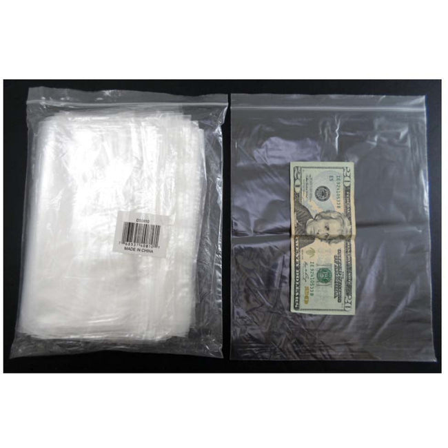 1000 Count Plastic Resealable Bags - 12x15 Inch - TJ-21215 - ToolUSA