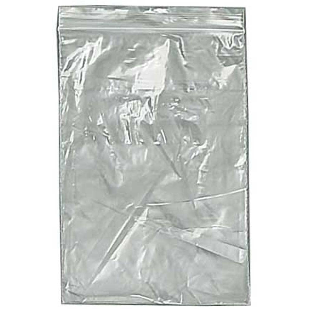 1000 Count Plastic Resealable Bags - 4x6 Inch - PLS-44060 - ToolUSA
