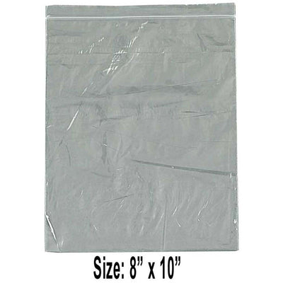 1000 Count Plastic Resealable Bags - 8x10 Inch - PLS-40810 - ToolUSA