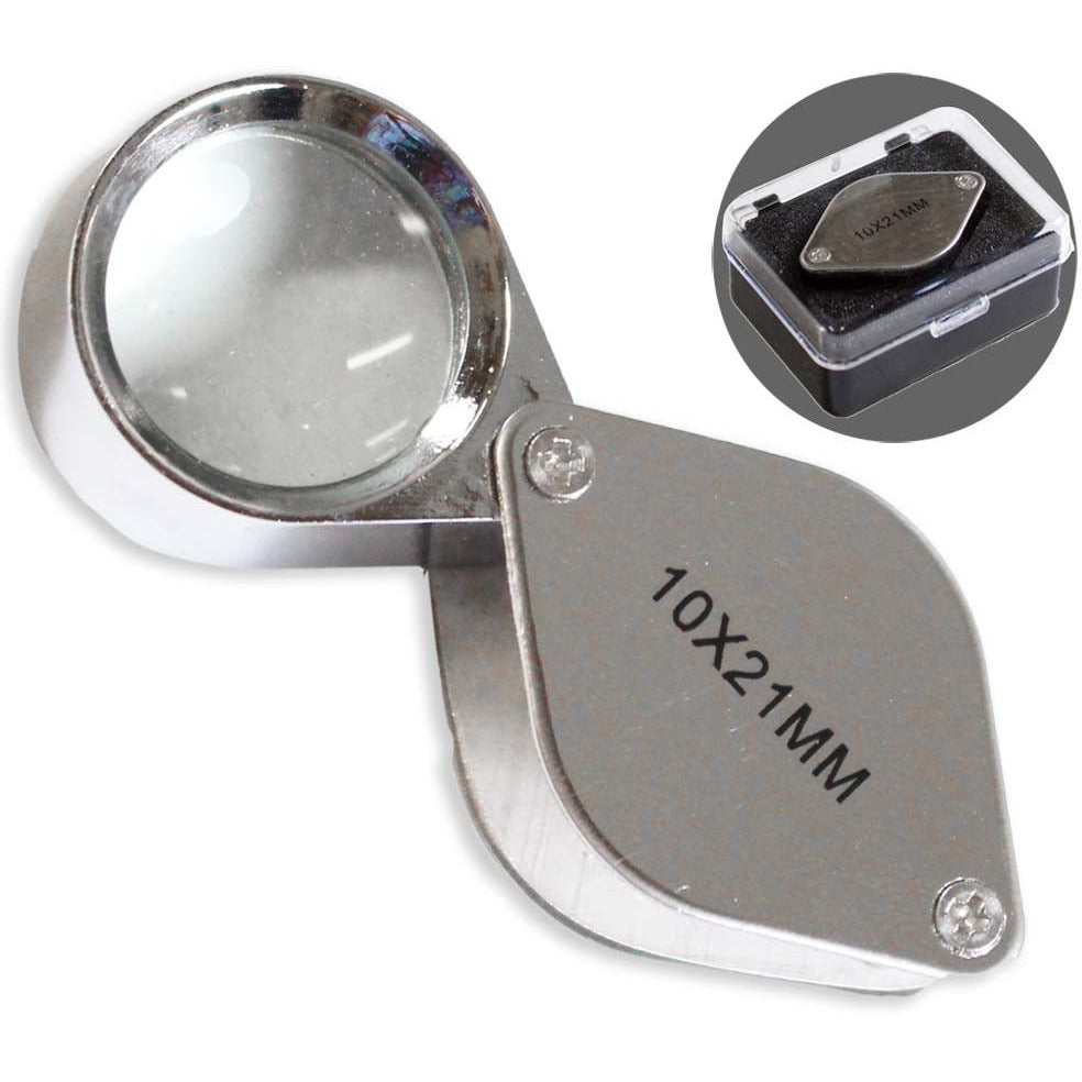 10x Jeweler's Loupe with 21mm Sized Lens - ToolUSA