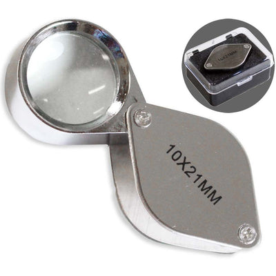 10x Jeweler's Loupe with 21mm Sized Lens - ToolUSA